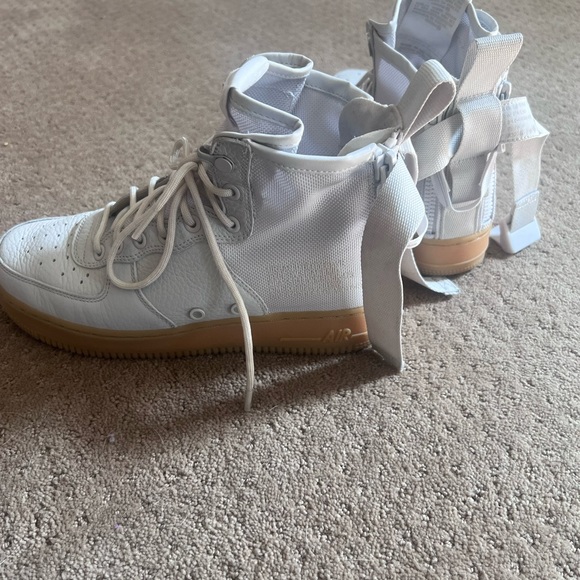 NIKE Air Force SF AF1 mid Vast Gray - Picture 6 of 7